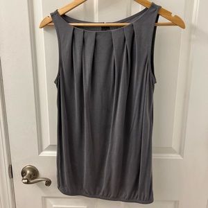 Ann Taylor Loft grey tank top